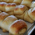 Homemade Parker House Dinner Rolls