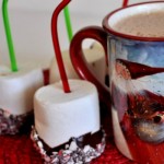 Homemade Hot Cocoa & Chocolate Covered Marshmallow Dunkers