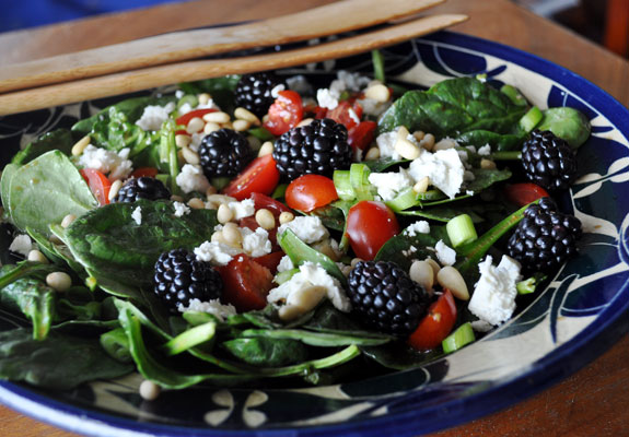 blackberry-spinach-feta-salad blackberry-spinach-feta-salad