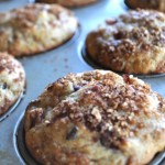 Rhubarb-Chocolate Chip Muffins
