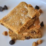 Salted Chocolate Chip Blondies