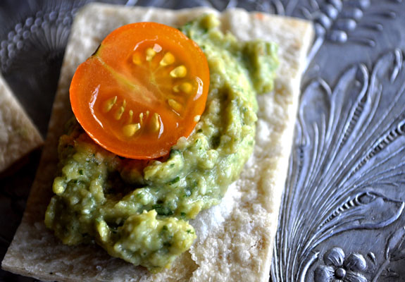 garlic-scape-dip-crostini-with-cherry-tomato garlic-scape-dip-crostini-with-cherry-tomato