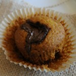 Nutella Pumpkin Muffins