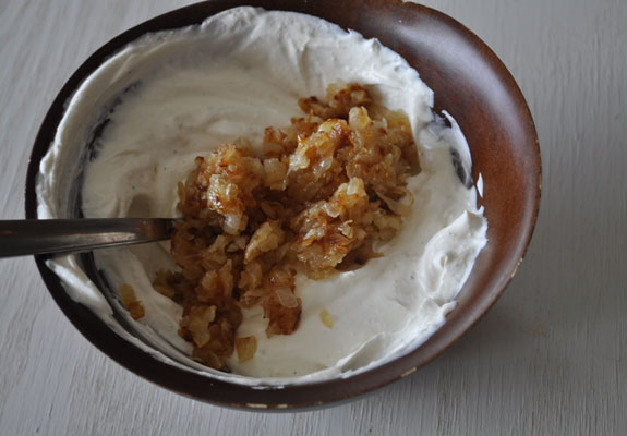  Onion Dip with Oven Baked Sweet Potato Chips  Mountain Mama Cooks