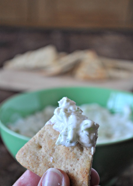greek-dip-with-pita-chips-mountain-mama-cooks greek-dip-with-pita-chips-mountain-mama-cooks