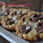 Salted Peanut Butter Rolo Cookies