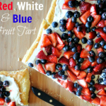 Red, White & Blue Fruit Tart