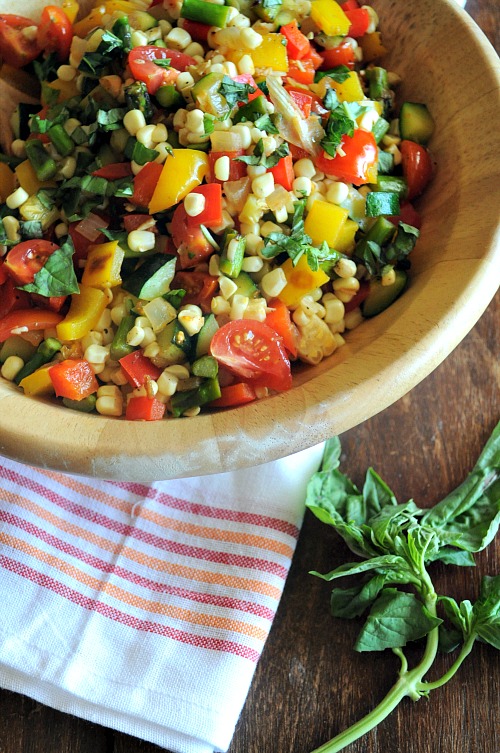 Summer Vegetable Saute by Mountain Mama Cooks Summer Vegetable Saute by Mountain Mama Cooks