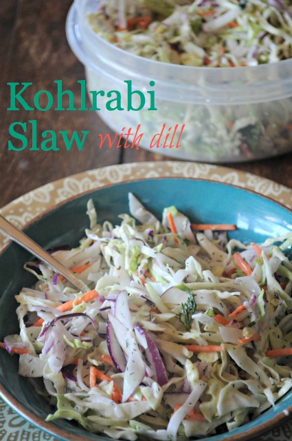 kohlrabi slaw