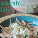 Vegan Kohlrabi Slaw