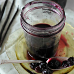 Blueberries in Vanilla Bean Syrup