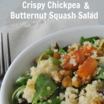 Crispy Chickpea & Butternut Squash Salad