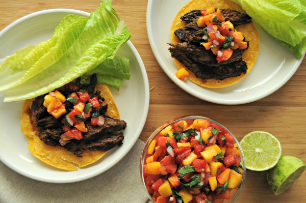 easy-steak-tostadas-with-fresh-peach-salsa-www.mountainmamacooks.com easy-steak-tostadas-with-fresh-peach-salsa-www.mountainmamacooks.com