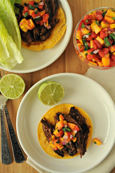 steak-tostada-with-peach-salsa-recipe-mountain-mama-cooks steak-tostada-with-peach-salsa-recipe-mountain-mama-cooks