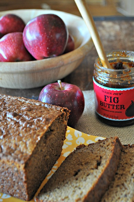 Fall Apple Fig Whole Wheat Bread, www.mountainmamacooks.com Fall Apple Fig Whole Wheat Bread, www.mountainmamacooks.com