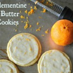 Clementine Butter Cookies