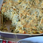 Spinach Artichoke Casserole with Chicken