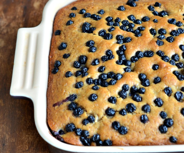 blueberry applesauce cake recipe