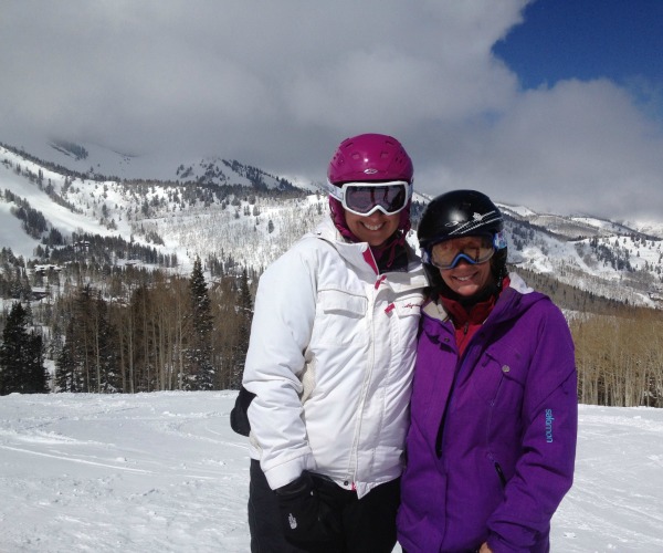 The infamous Foodiecrush and I on top of the world.