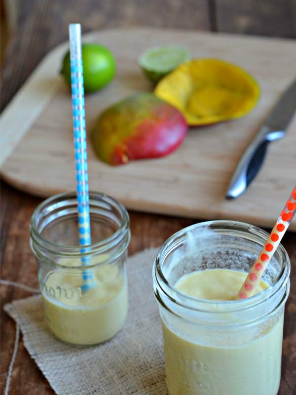 Coconut Mango Smoothie Recipe, Mountain Mama Cooks