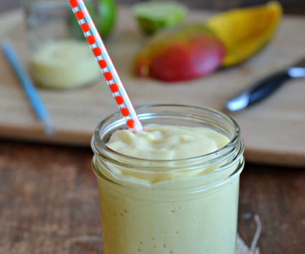 feature coconut mango smoothie