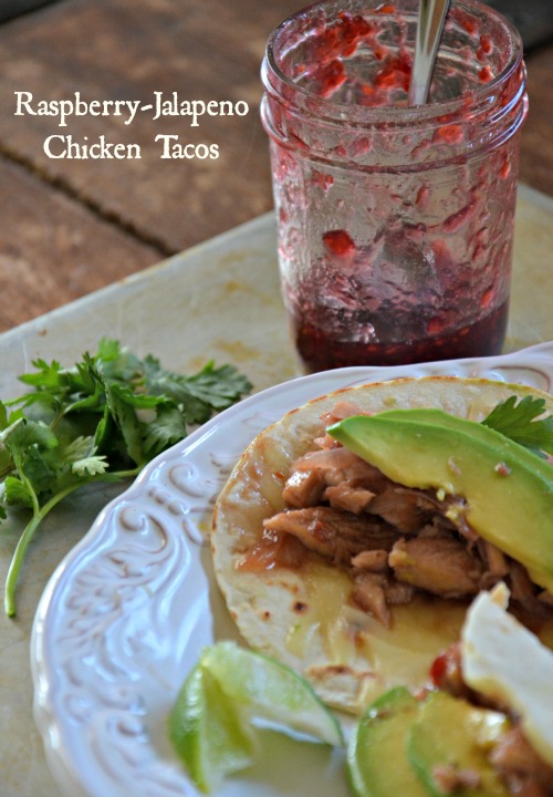 Taco Tuesday RaspberryJalapeno Chicken Tacos Mountain Mama Cooks