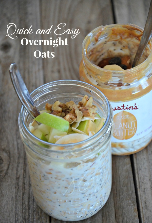 Quick and Easy DIY Overnight Oats  www.mountainmamacooks.com