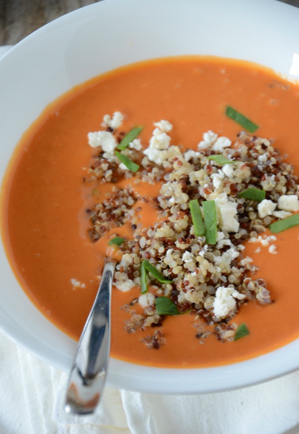 TomatoSoupwithQuinoaandFetamountainmamacooks4 Mountain Mama