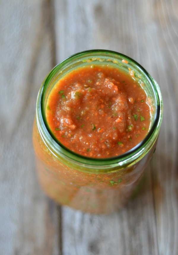 roastedgarlicblendersalsamountainmamacooks2 Mountain Mama Cooks