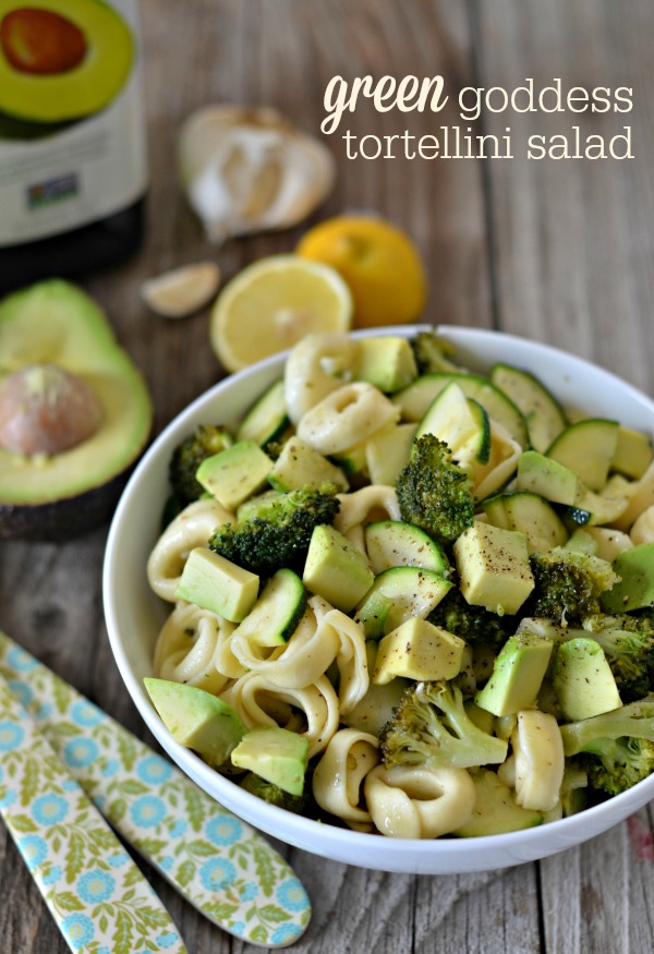 greengoddesstortellinisalad1 Mountain Mama Cooks
