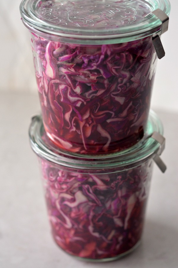 Pickled Purple Cabbage Mountain Mama Cooks