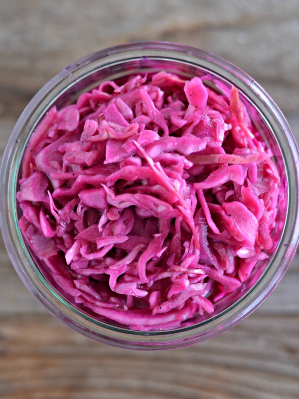 Pickled Purple Cabbage Mountain Mama Cooks
