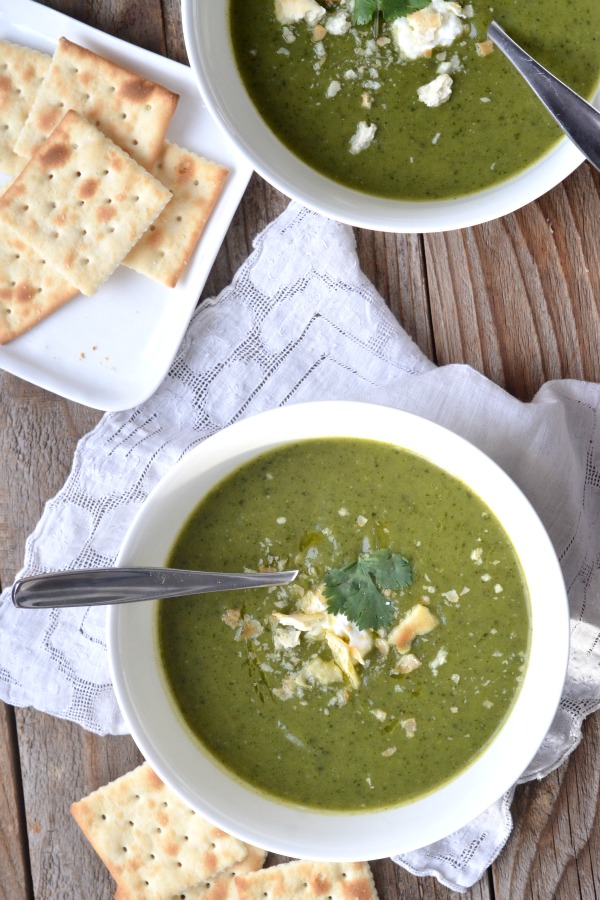 Potato Leek Soup with Kale Mountain Mama Cooks