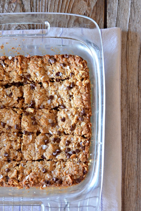 Chewy Peanut Butter Granola Bars Mountain Mama Cooks