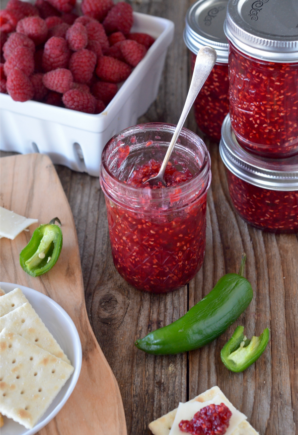 Raspberry Jalapeno Jam Mountain Mama Cooks