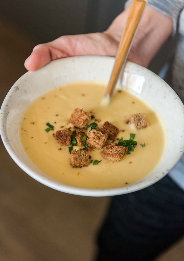 Instant Pot Cauliflower Soup Mountain Mama Cooks